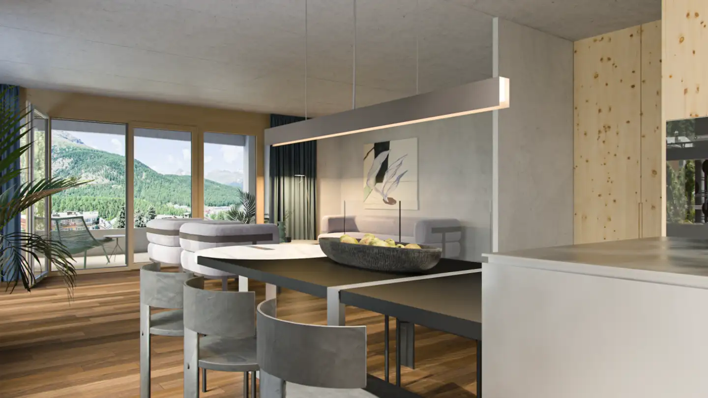 Appartamento in affitto - Via San Spiert 9, 7504 Pontresina