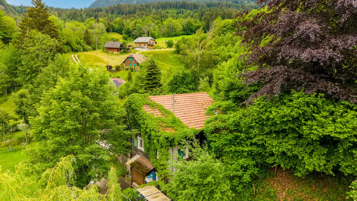 Maison atypique à vendre - Stutzhohlen, 3158 Guggisberg