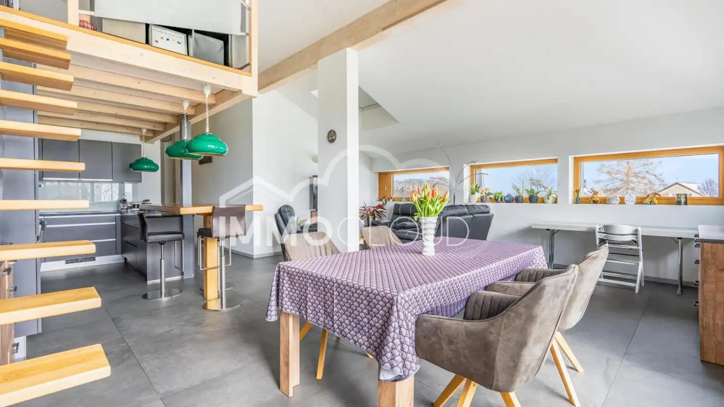 Stepped apartment for rent - 1082 Corcelles-le-Jorat - Photo 2