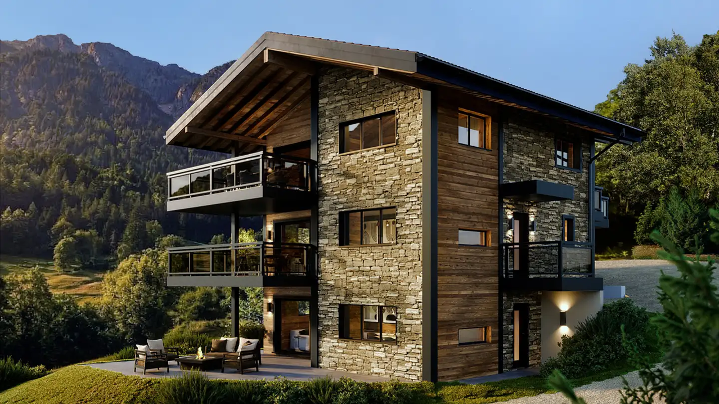 Penthouse kaufen - 1922 Salvan