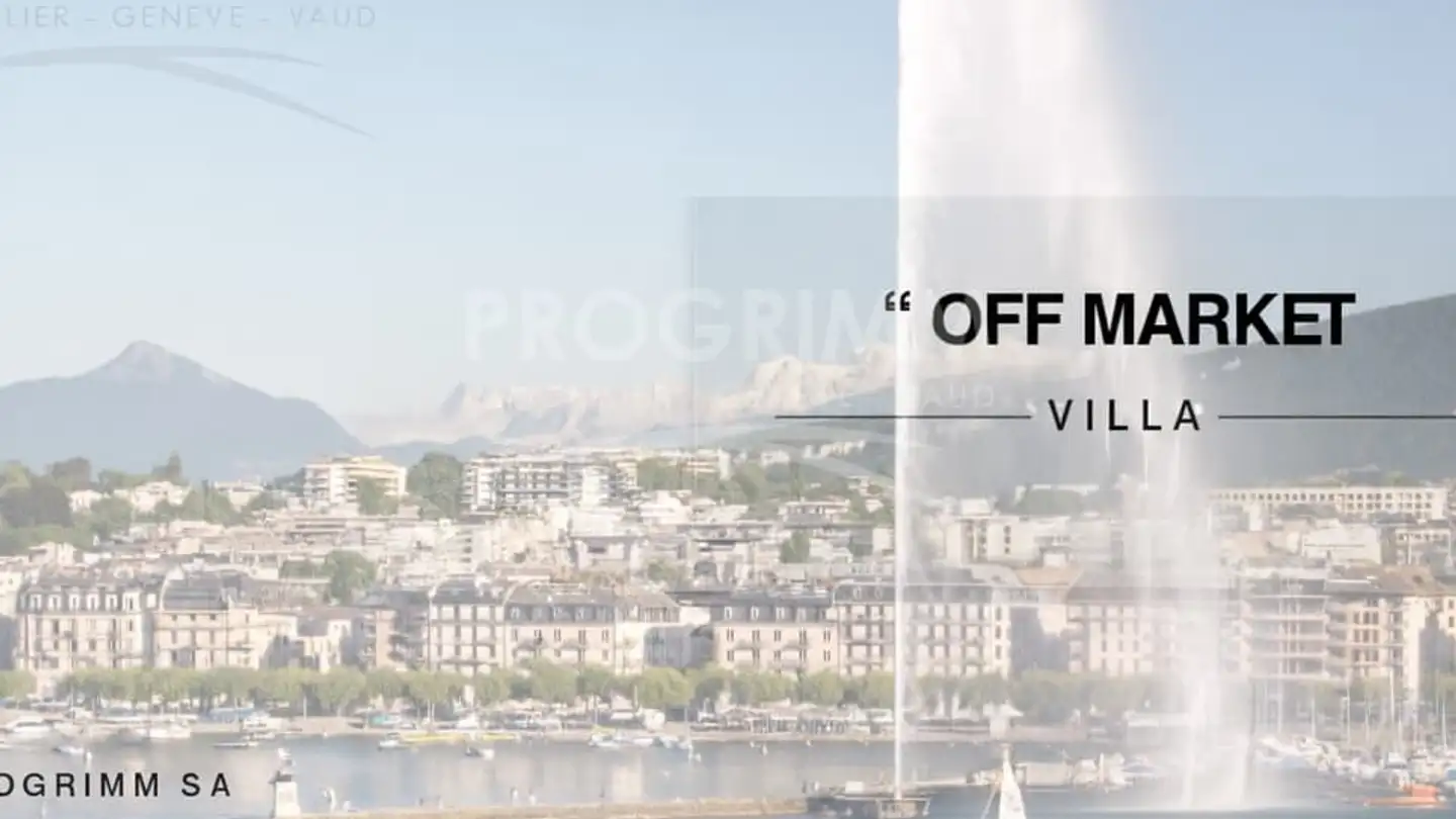 Maison individuelle à louer - 1223 Cologny