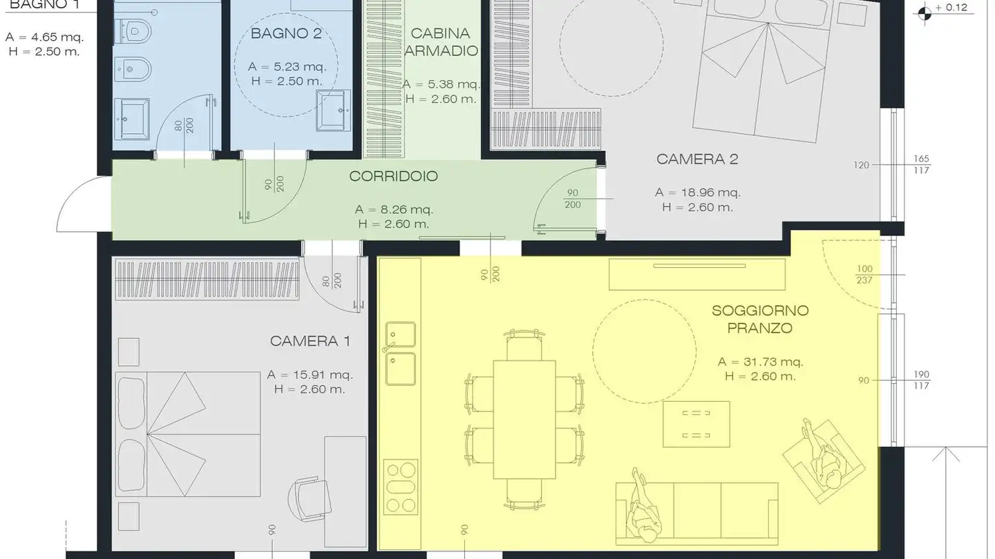 Apartment for sale - Piazza Baraini, 6852 Genestrerio - Photo 4