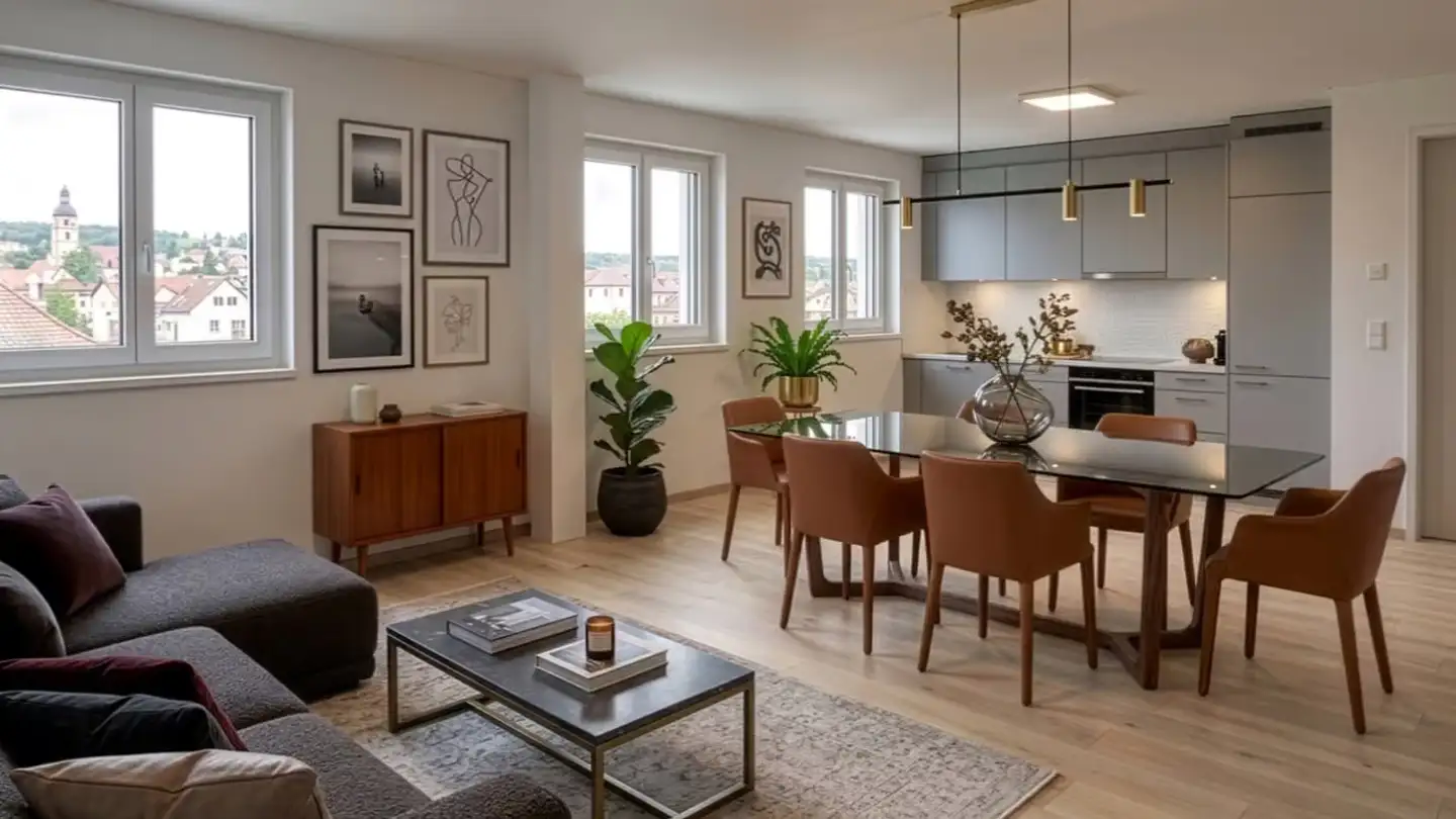 Appartement à louer - Hauptstrasse 129, 5075 Hornussen