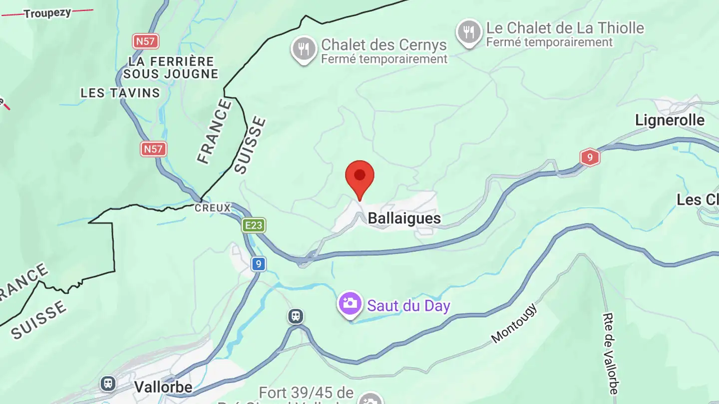 Maison en terrasse à vendre - Route Des Cernys 12, 1338 Ballaigues - Photo 4