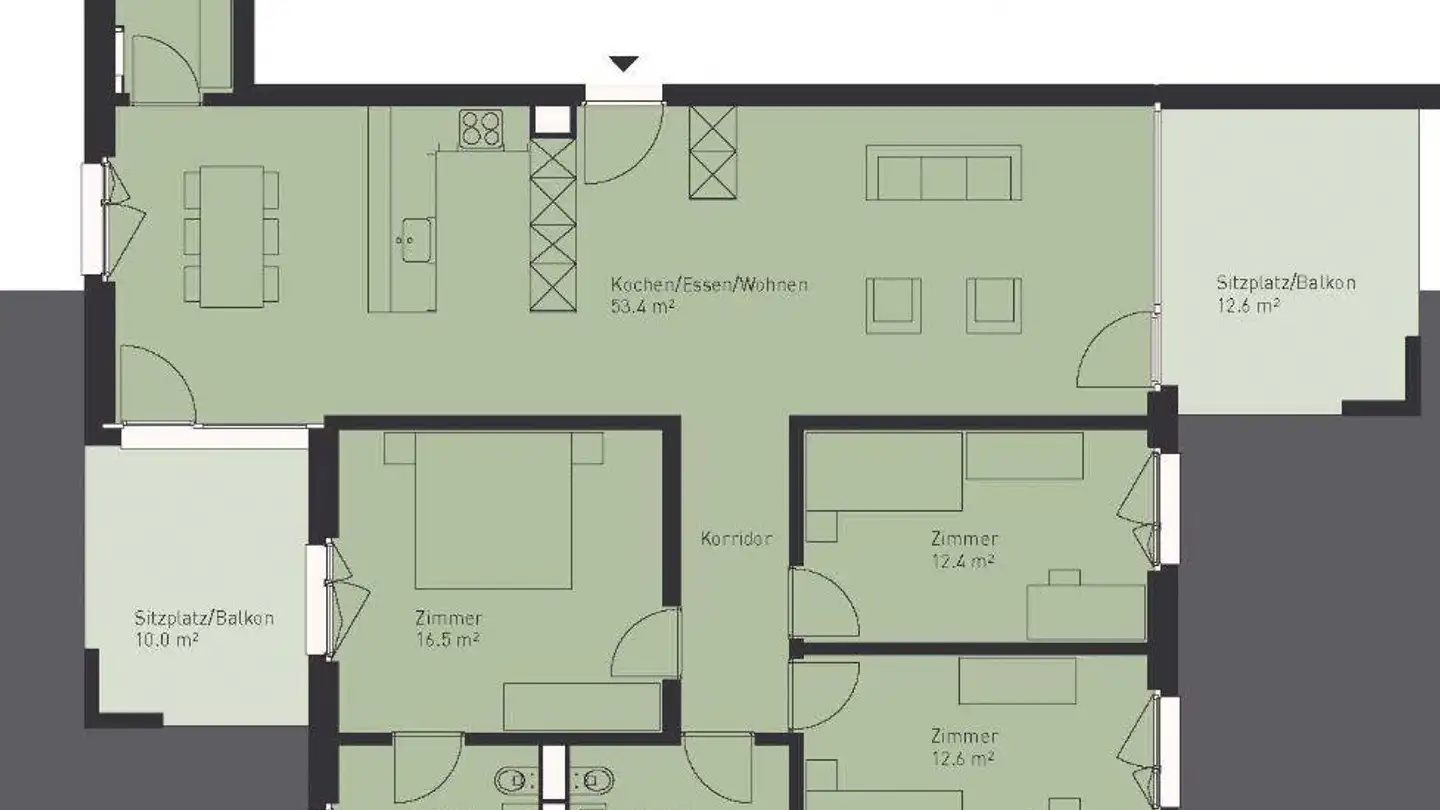 Wohnung mieten - Pfalzweg 28, 5603 Staufen - Foto 2