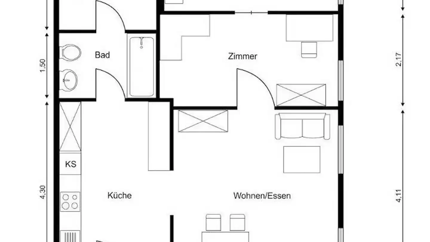 Apartment for rent - Scheidgasse 52, 3800 Unterseen - Photo 4