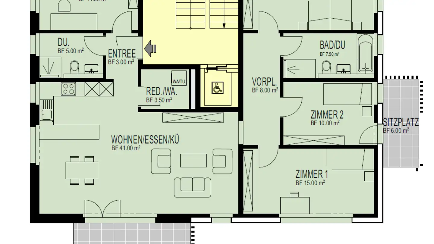 Wohnung mieten - Kirchstrasse 2d, 4323 Wallbach - Foto 2
