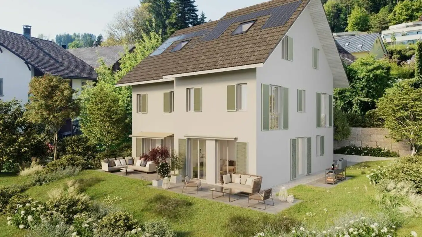 Maison jumelle à vendre - Oberdorfstrasse 18, 8322 Madetswil