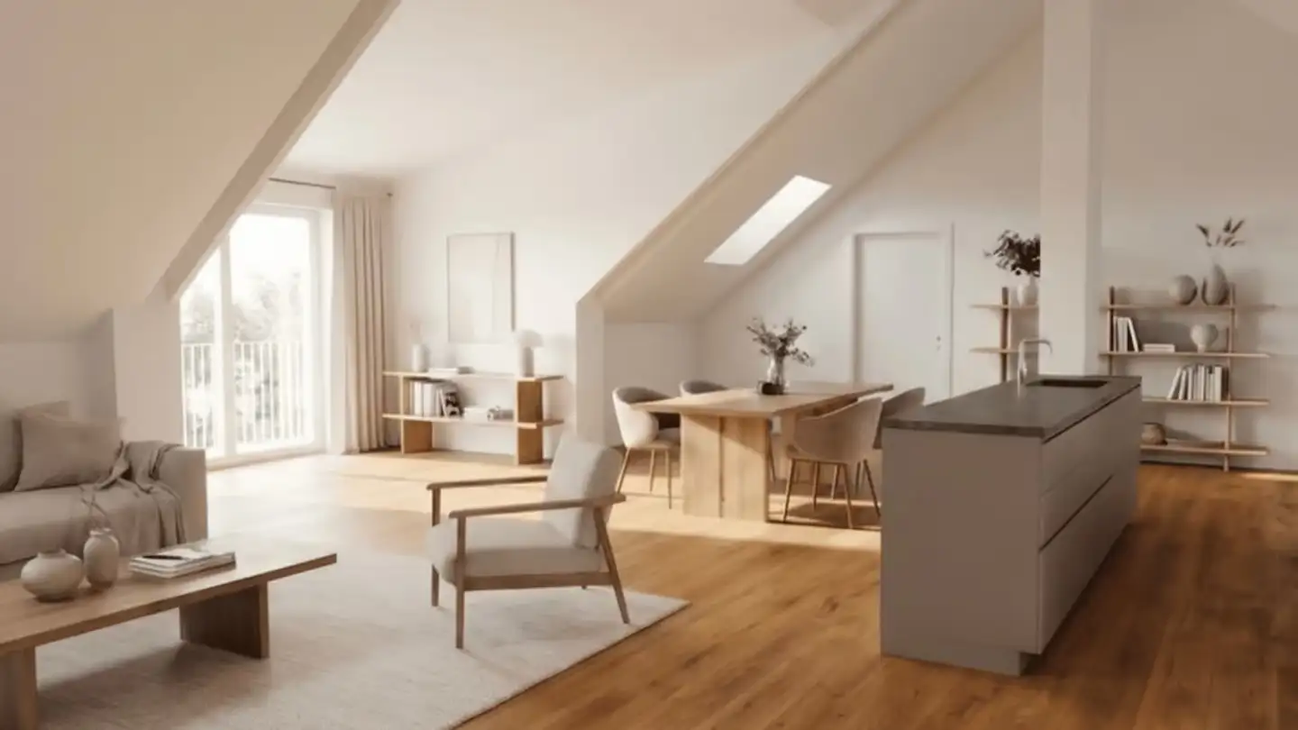 Attic flat for rent - Kirchgasse 11, 8264 Eschenz