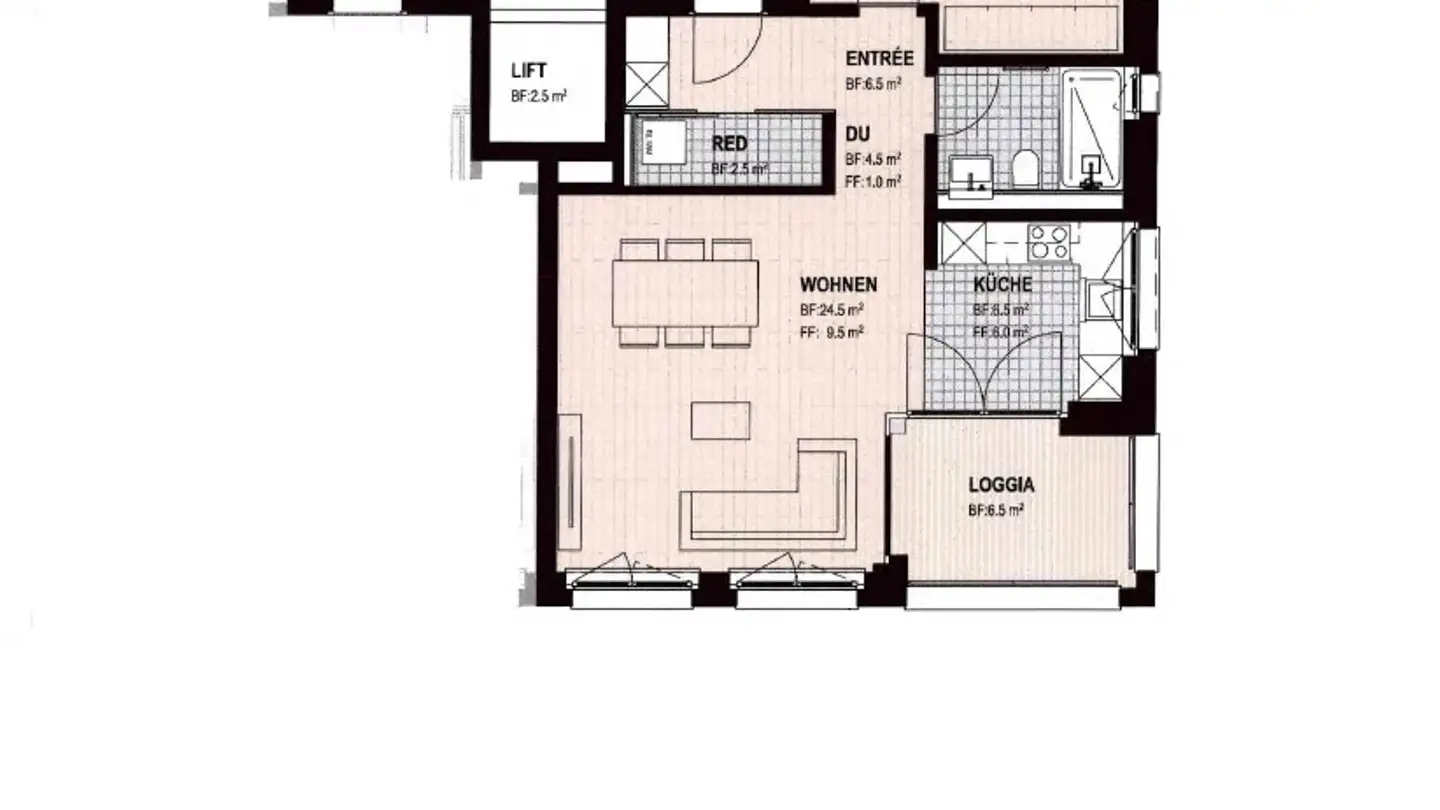 Wohnung mieten - Flurhofstrasse 43, 9000 St. Gallen