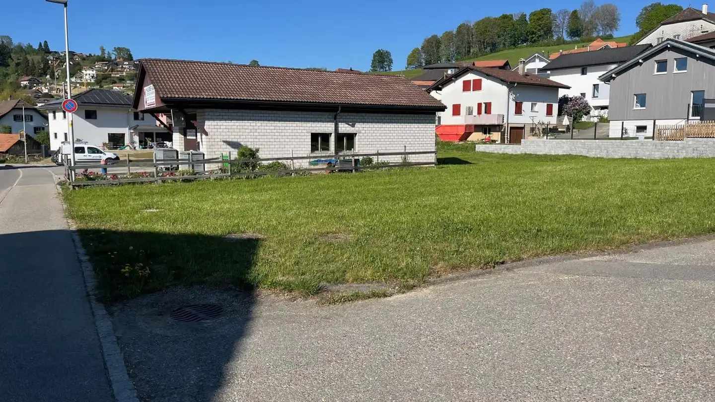 Constructible plot for sale - Oberdorf 41, 1737 Plasselb
