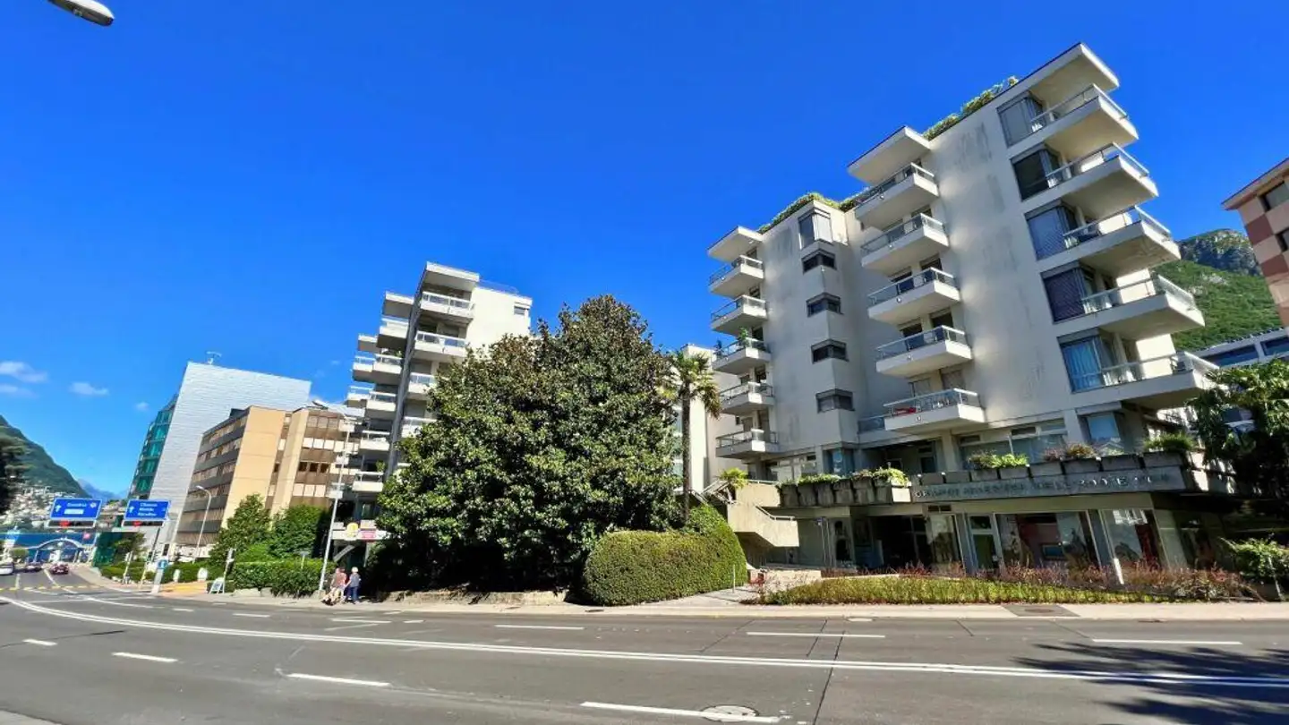 Apartment for rent - Via Giuseppe Cattori 5, 6900 Paradiso