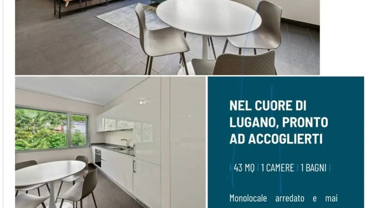 Apartment for rent - Via Canvetto, 6900 Lugano