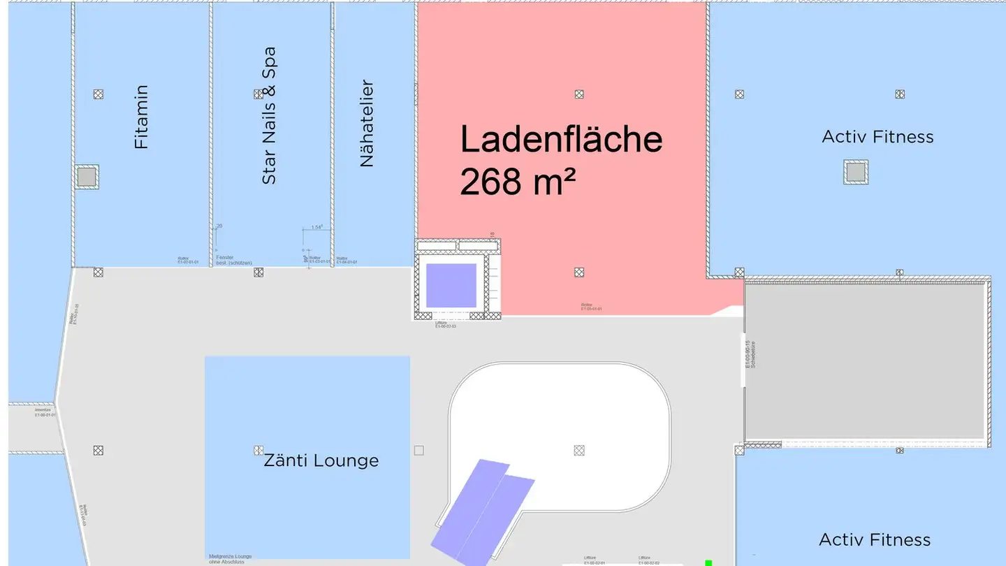 Geschäft mieten - Im Zentrum 18, 8604 Volketswil