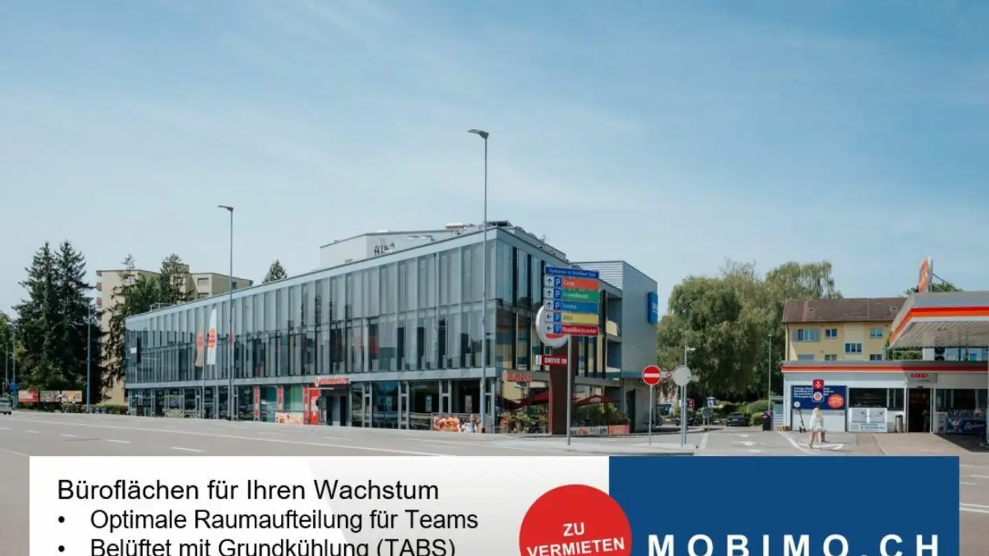 Commercial à louer - Zürichstrasse 72, 8306 Brüttisellen