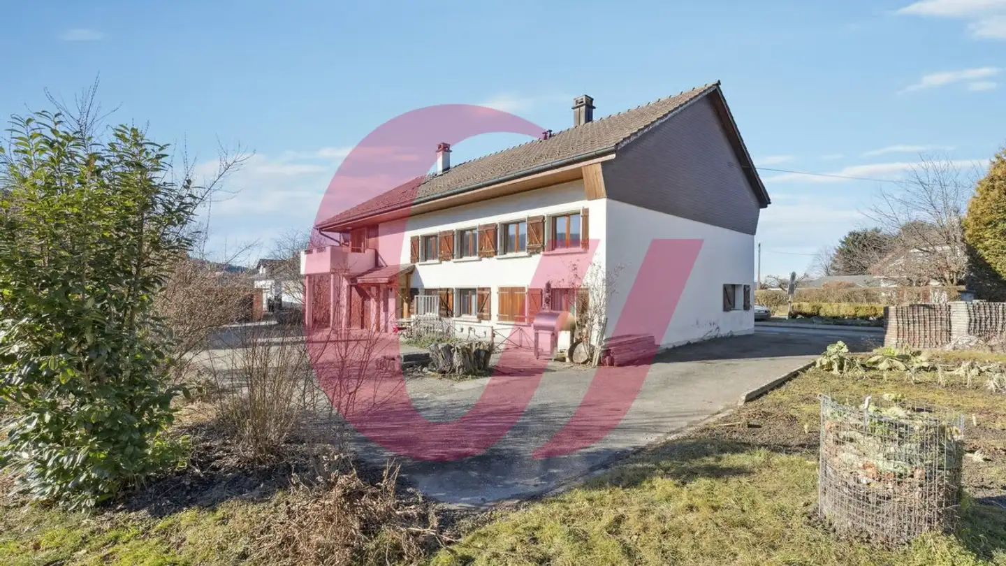 Maison individuelle à vendre - Route Du Tilleul 3, 1724 Ferpicloz