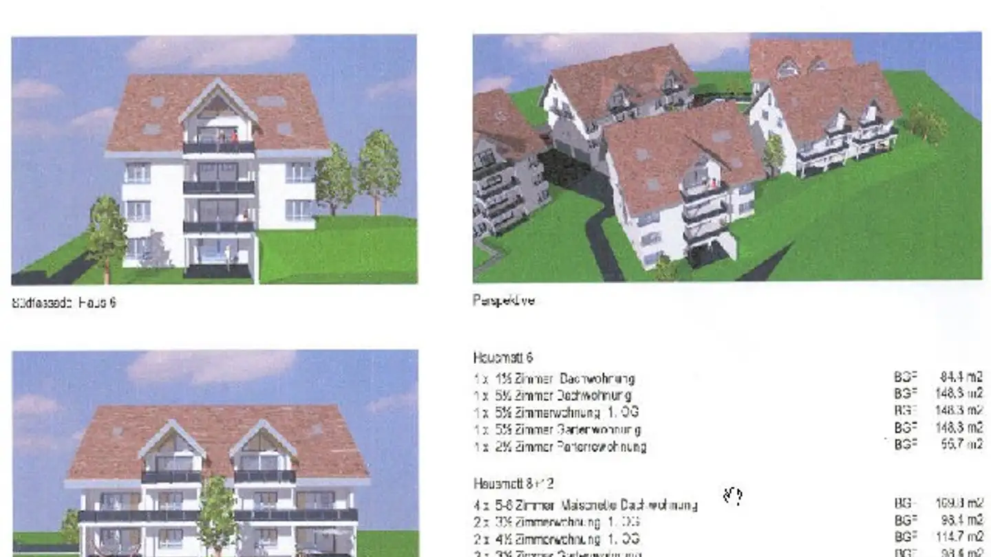 Attique à louer - Hausmatt 6, 6405 Immensee