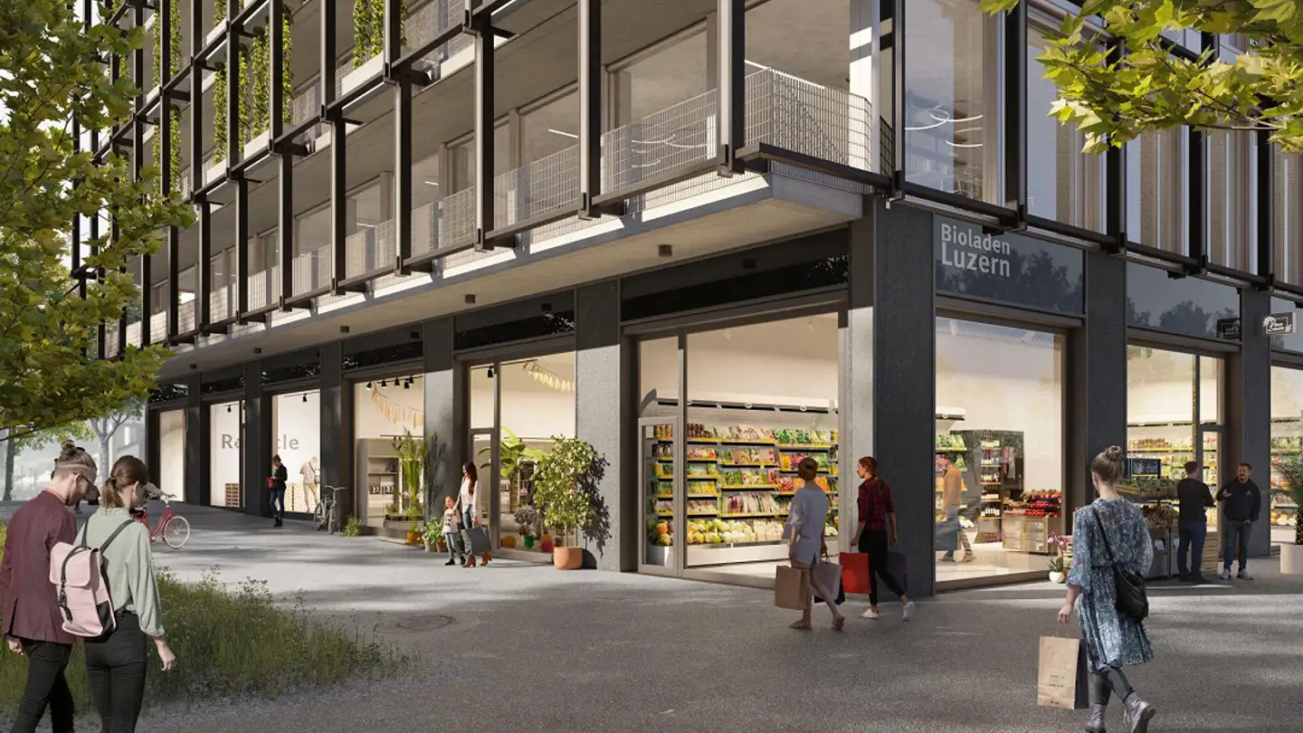 Commercial à louer - Bürgenstrasse 6, 6005 Luzern - Photo 2