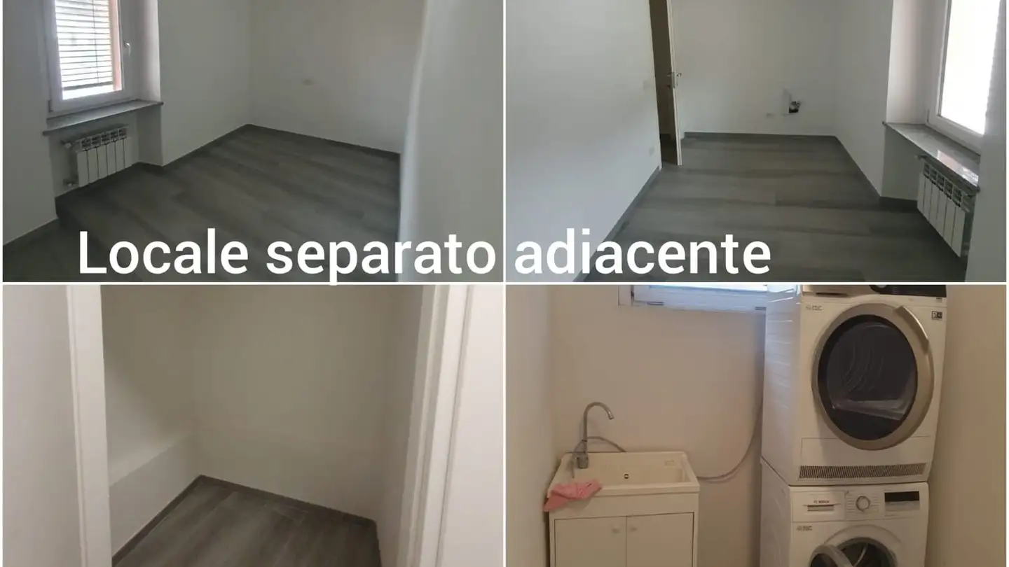 Wohnung mieten - Viale Baldassarre Longhena, 6817 Maroggia - Foto 4