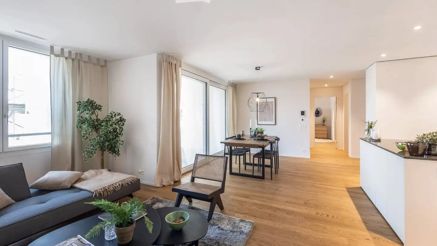 Appartement à louer - Sonnrain 1, 6232 Geuensee - Photo 3