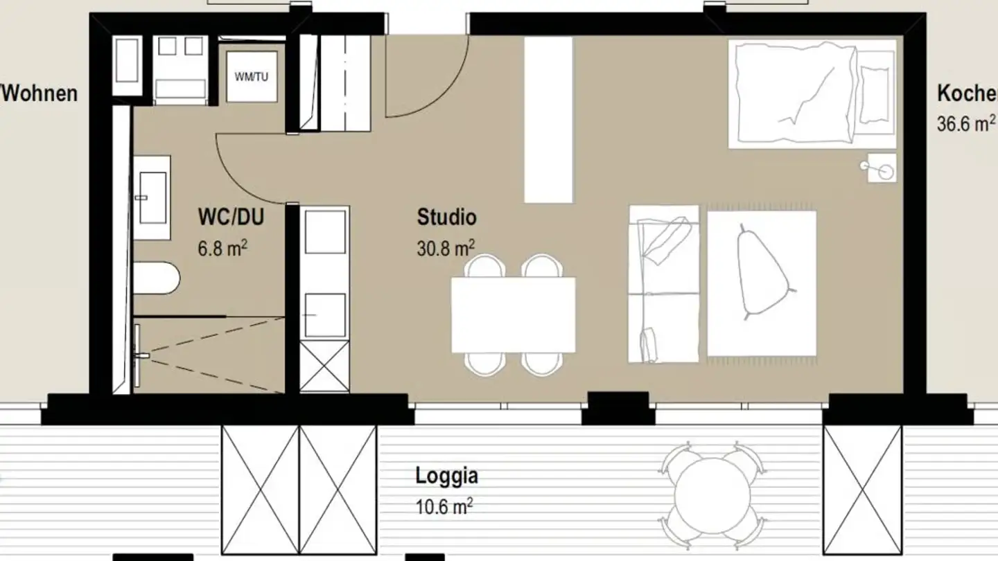 Apartment for rent - Löwengartenstrasse 12, 9400 Rorschach - Photo 4