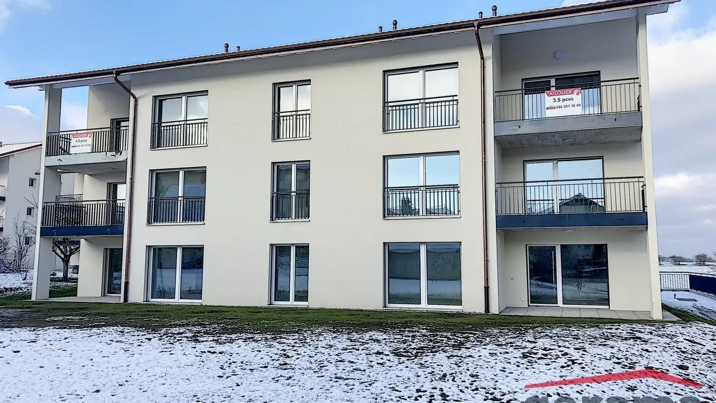 Wohnung mieten - Route Du Grand-Clos 8, 1730 Ecuvillens - Foto 4