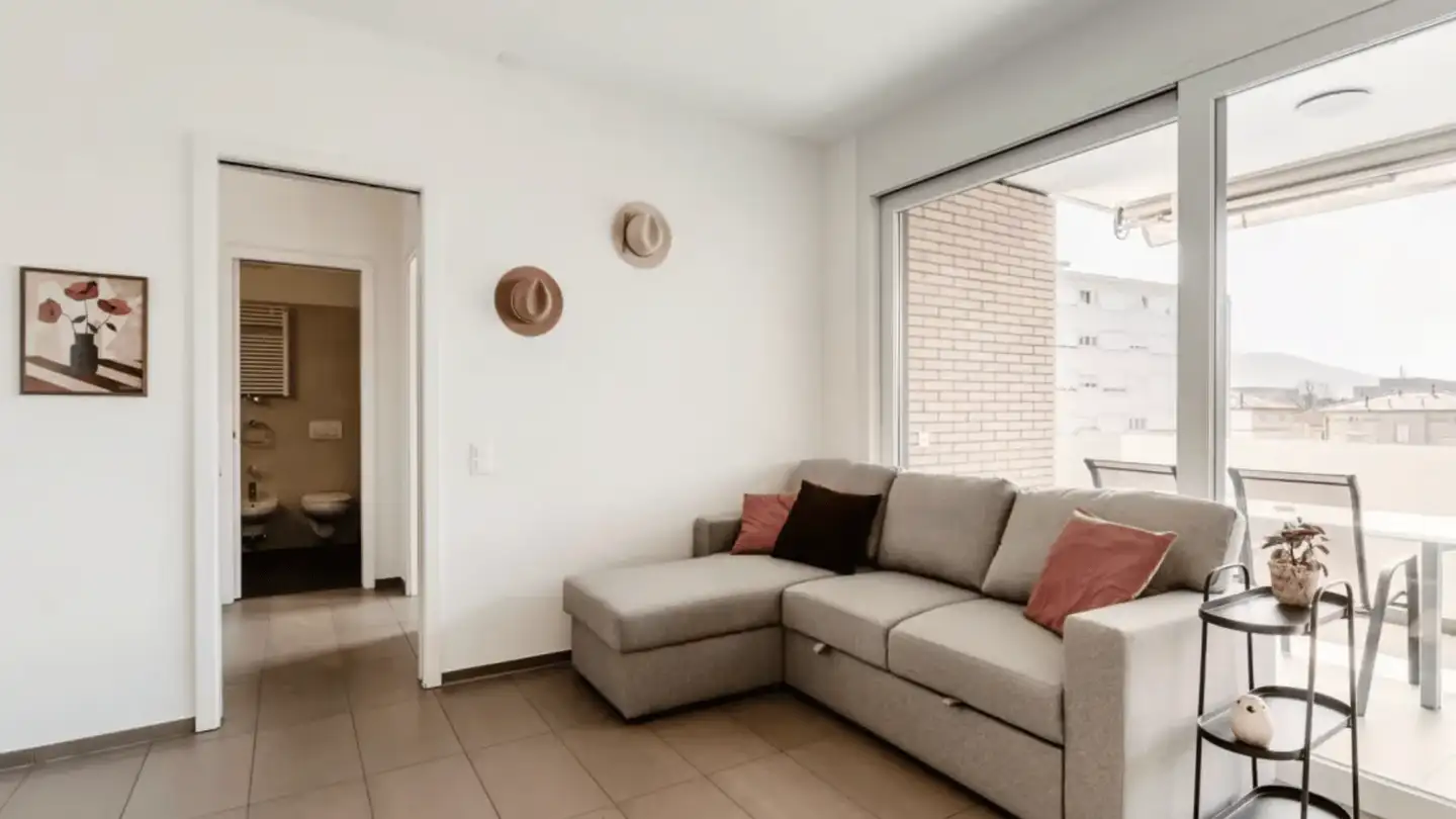Appartement meublé à louer - Via Pier Francesco Mola 11, 6900 Lugano