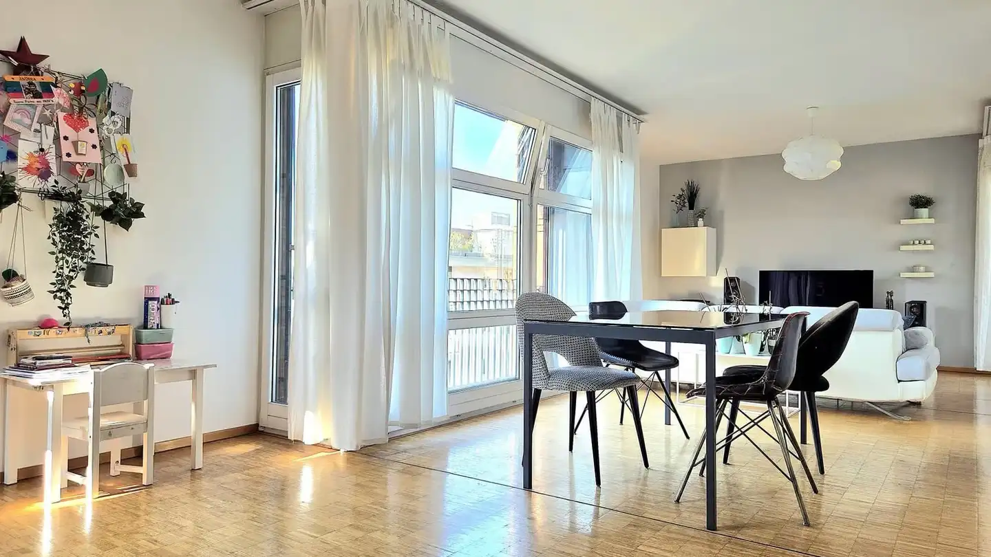 Dachgeschosswohnung mieten - Via Al Fiume 6, 6962 Viganello - Foto 2