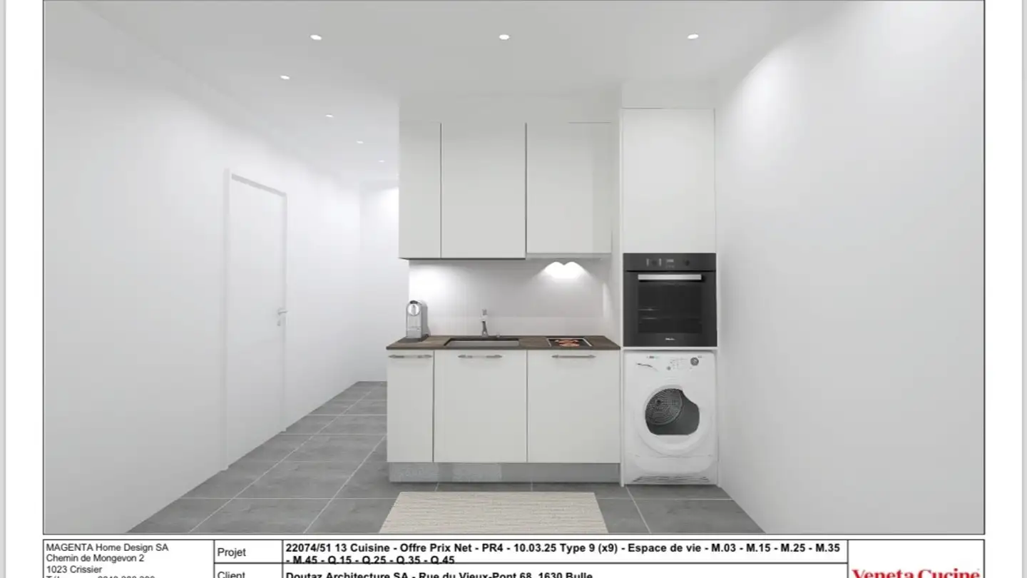 Apartment for rent - Allée Charles-Edouard-Guillaume 2, 1723 Marly