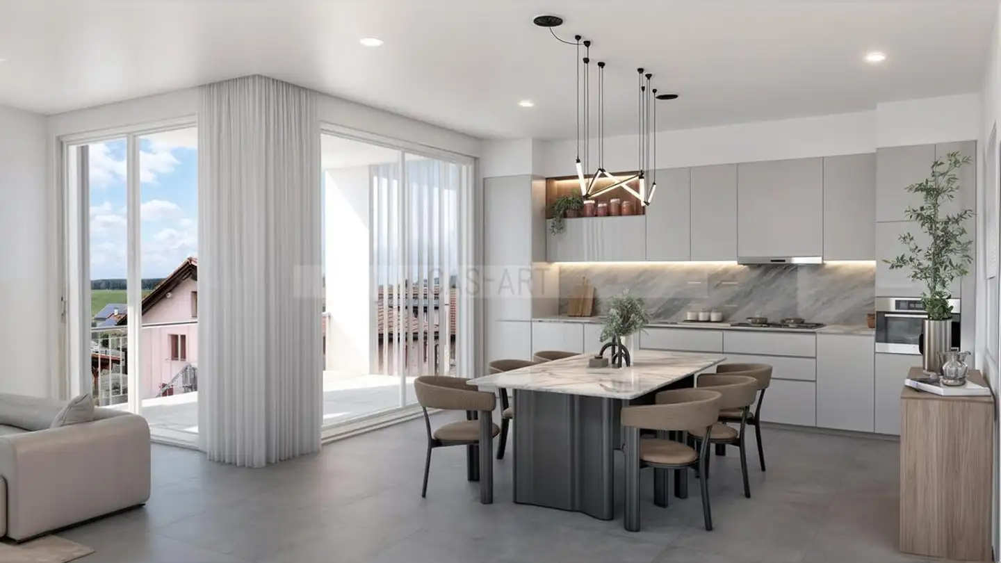 Wohnung kaufen - 1627 Vaulruz