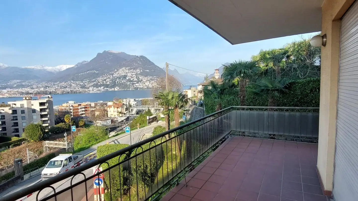 Appartement à louer - Via Carona 17, 6900 Paradiso