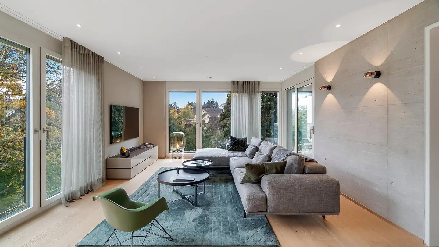 Möblierte Wohnung mieten - Haumesserstrasse 6, 8038 Zürich