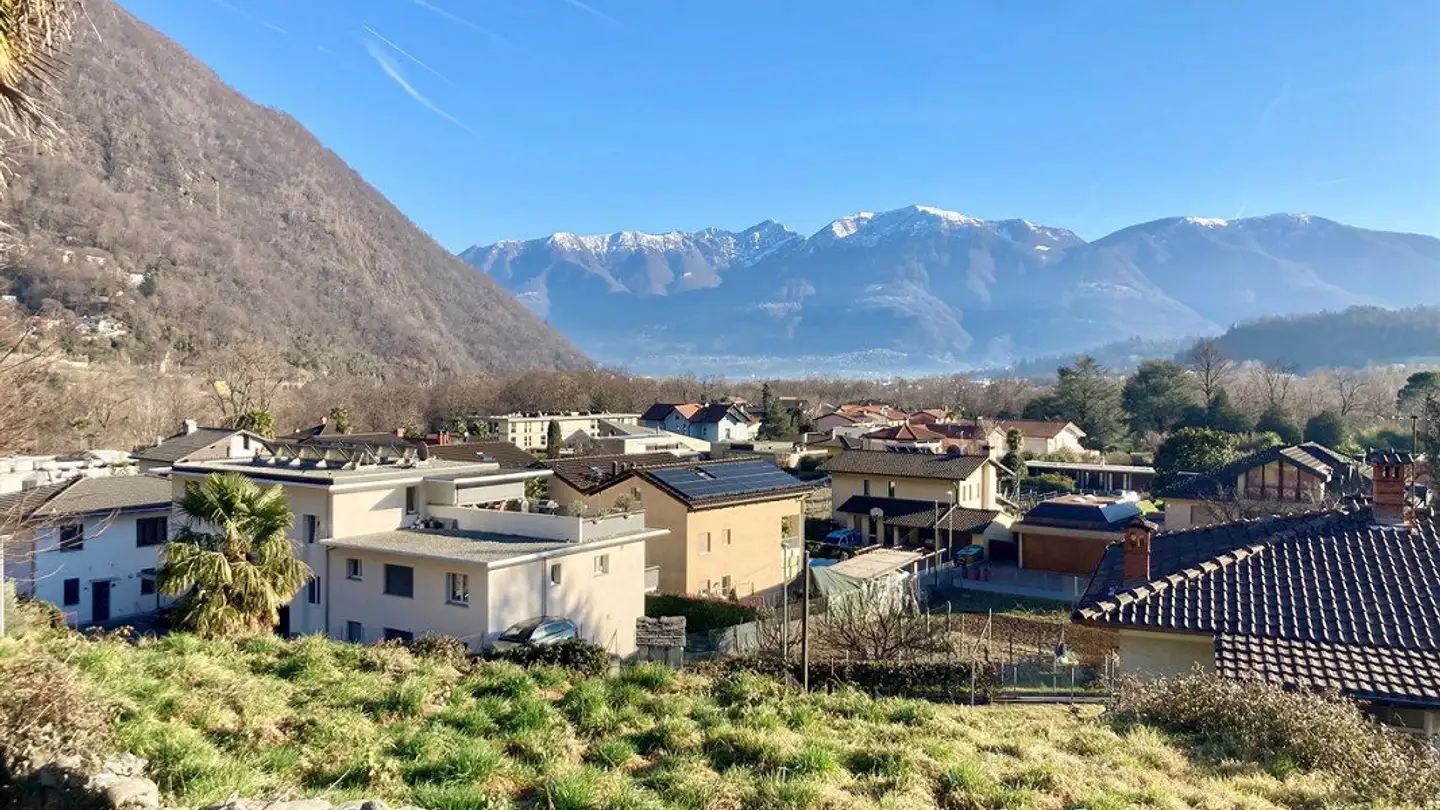 Terrain constructible à vendre - Via Patriziale 17, 6652 Tegna