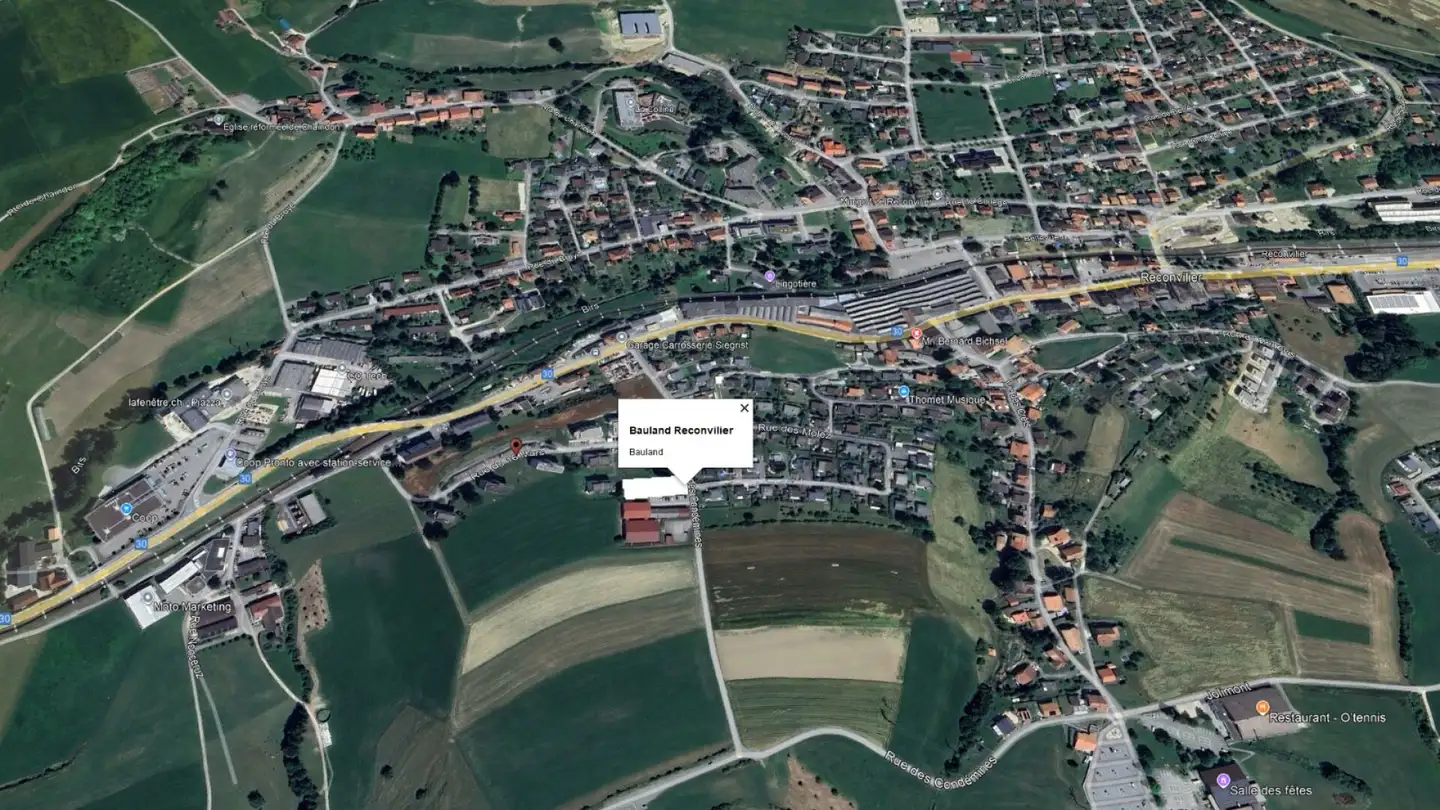 Terrain constructible à vendre - 2732 Reconvilier