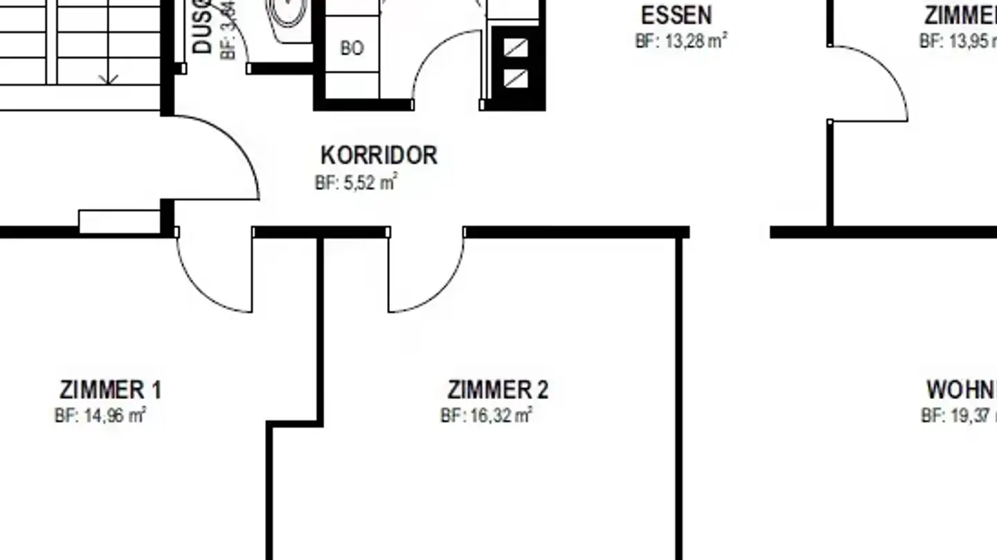 Appartamento in affitto - Bergstrasse 5a, 6004 Luzern - Foto 2