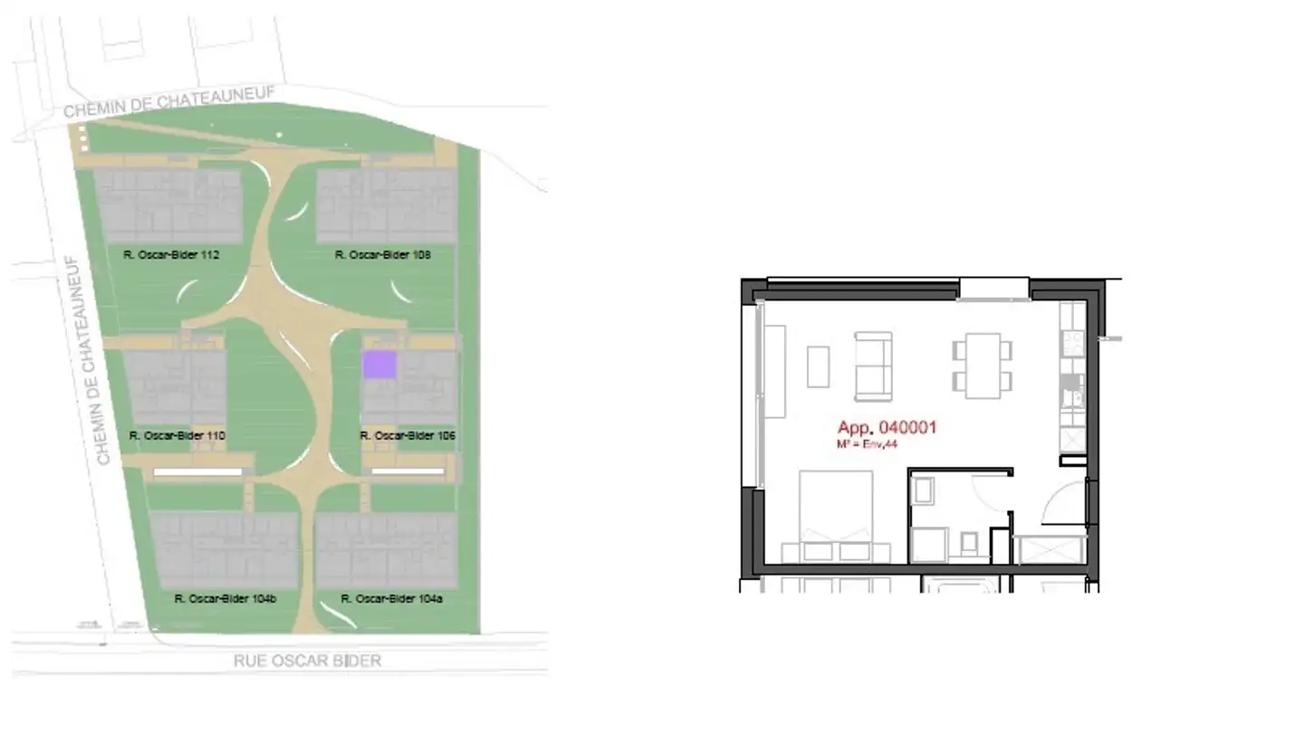 Apartment for rent - Rue Oscar-Bider 106, 1950 Sion