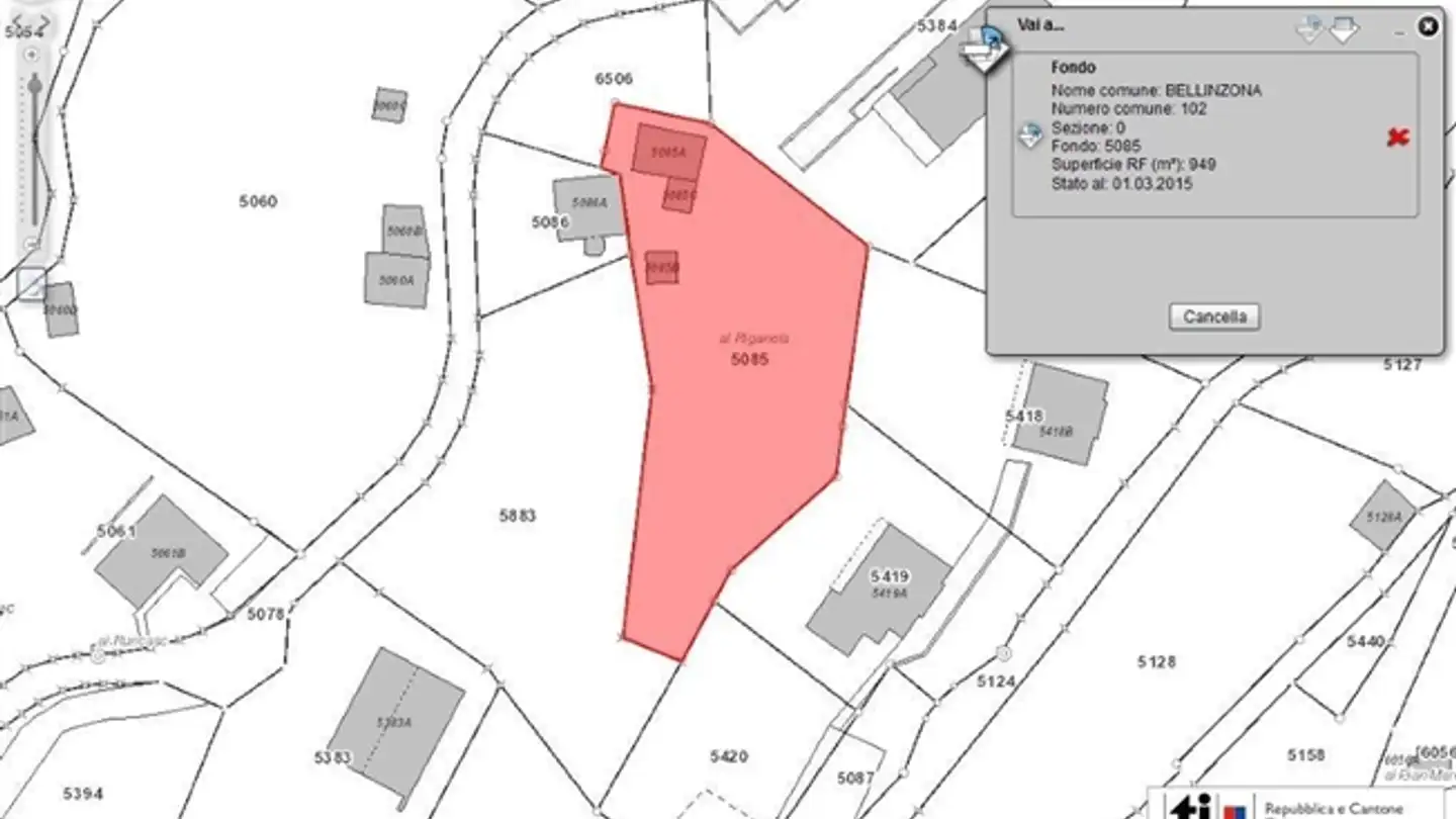 Terreno edificabile in vendita - 6500 Bellinzona