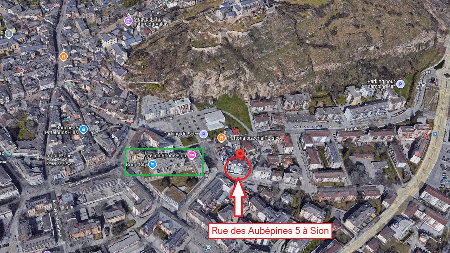 Appartement à vendre - Rue Des Aubépines 5, 1950 Sion