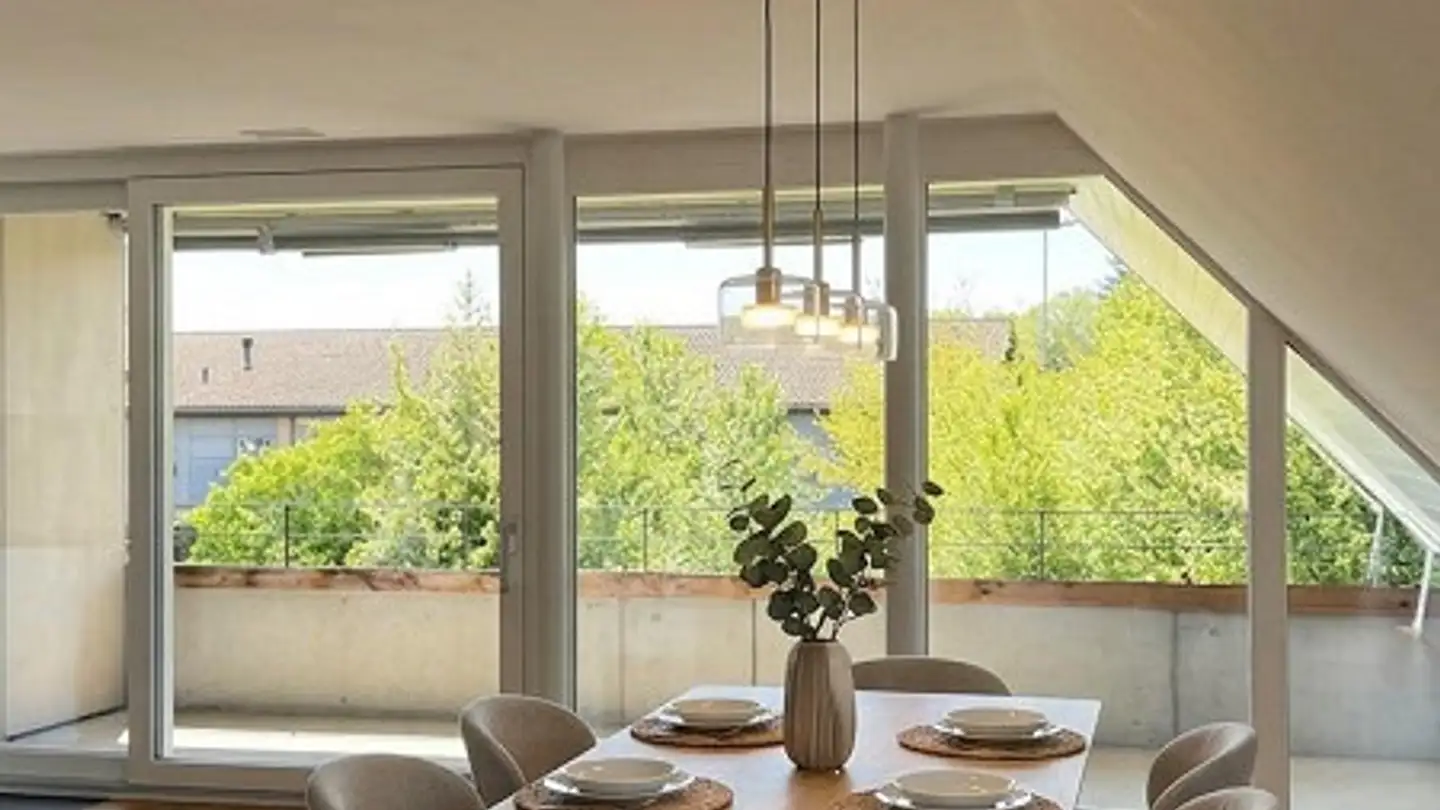 Dachgeschosswohnung mieten - Schulhausstrasse 4, 4556 Aeschi SO