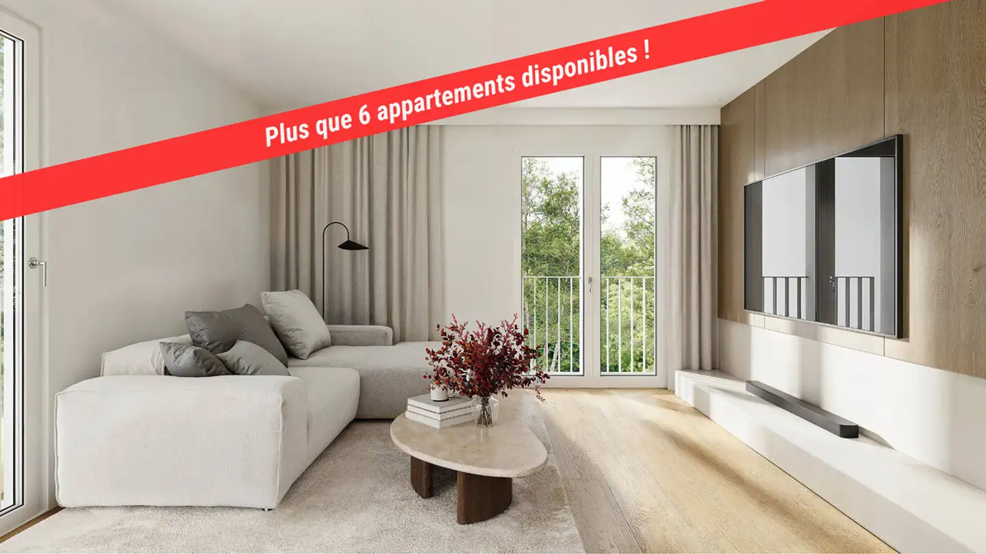 Appartement à vendre - Route Des Baudèzes 37, 1541 Bussy FR