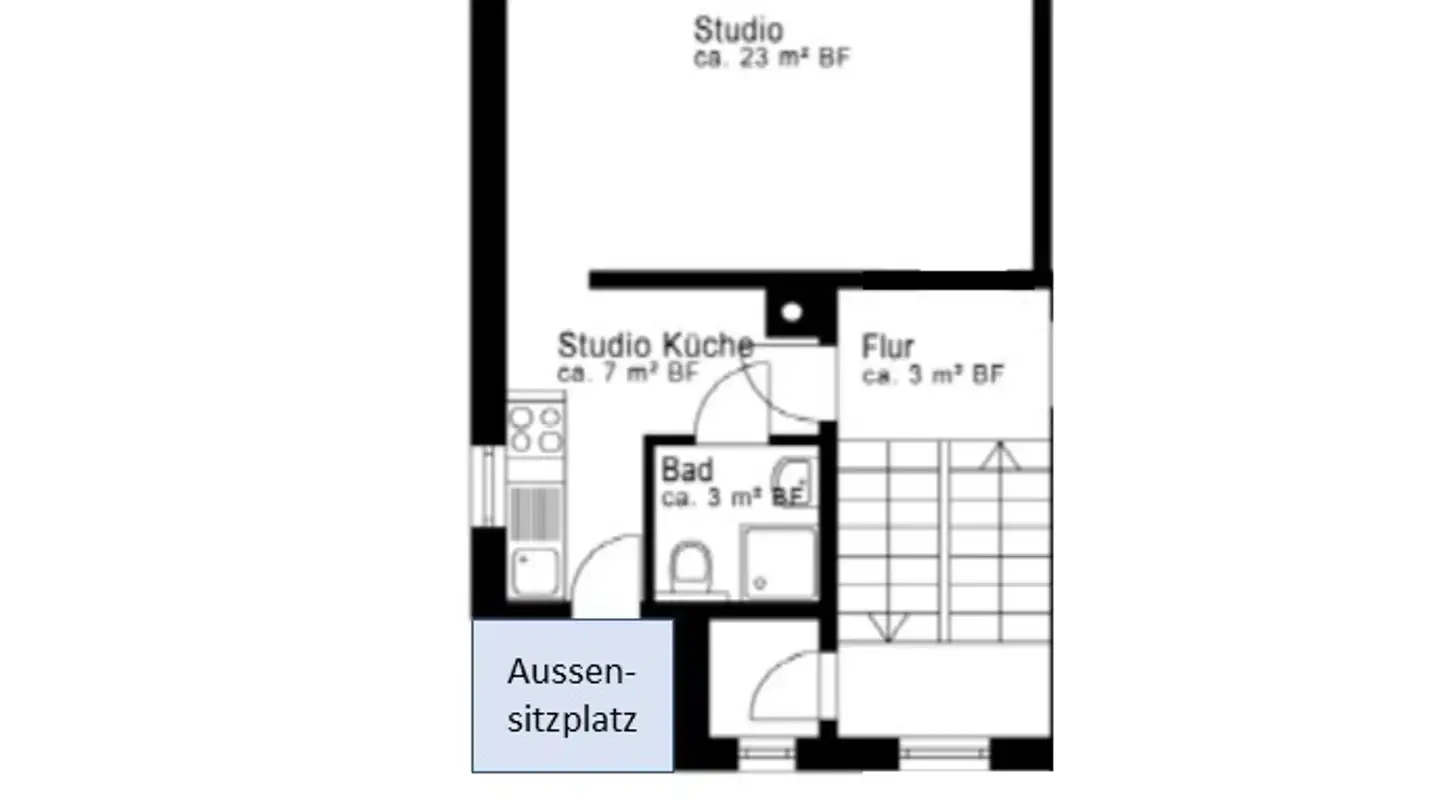 Wohnung mieten - Dorfstrasse 12, 9104 Waldstatt - Foto 4