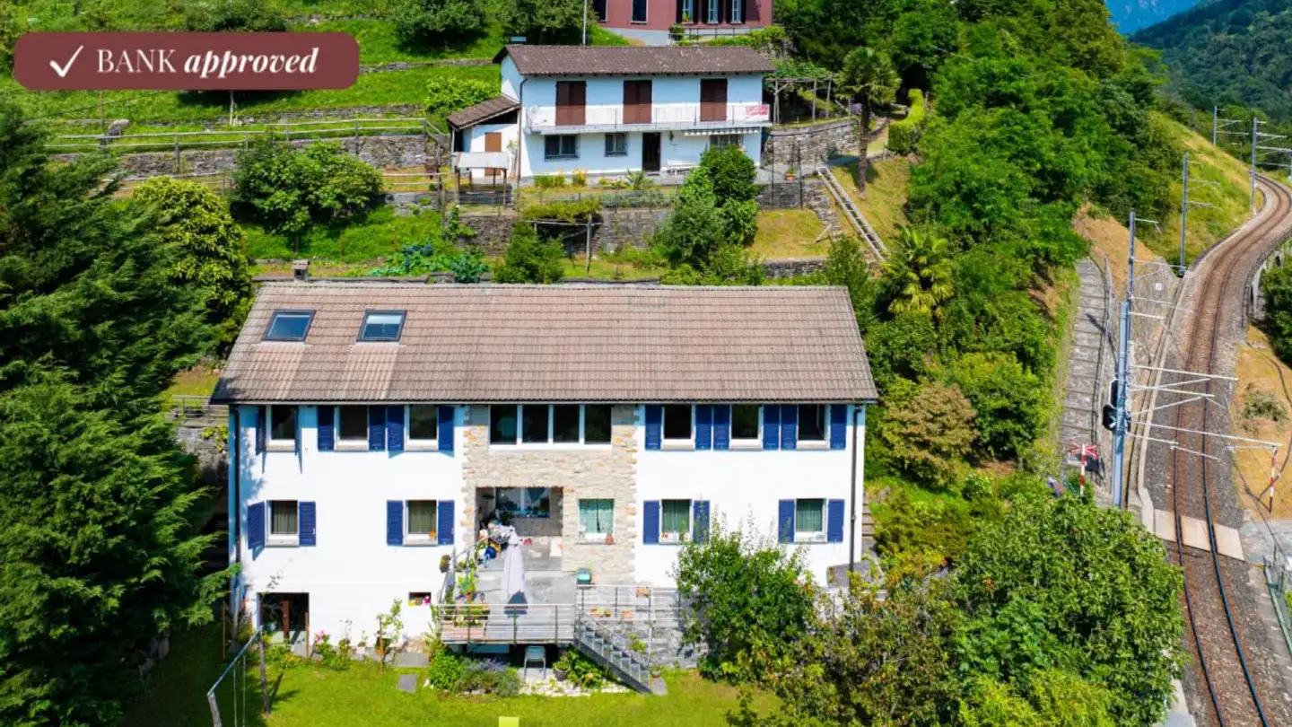 Maison individuelle à vendre - Via San Carlo Borromeo 34, 6655 Intragna