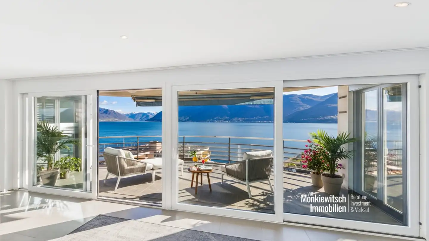 Penthouse for sale - Via Mozzana 1, 6614 Brissago