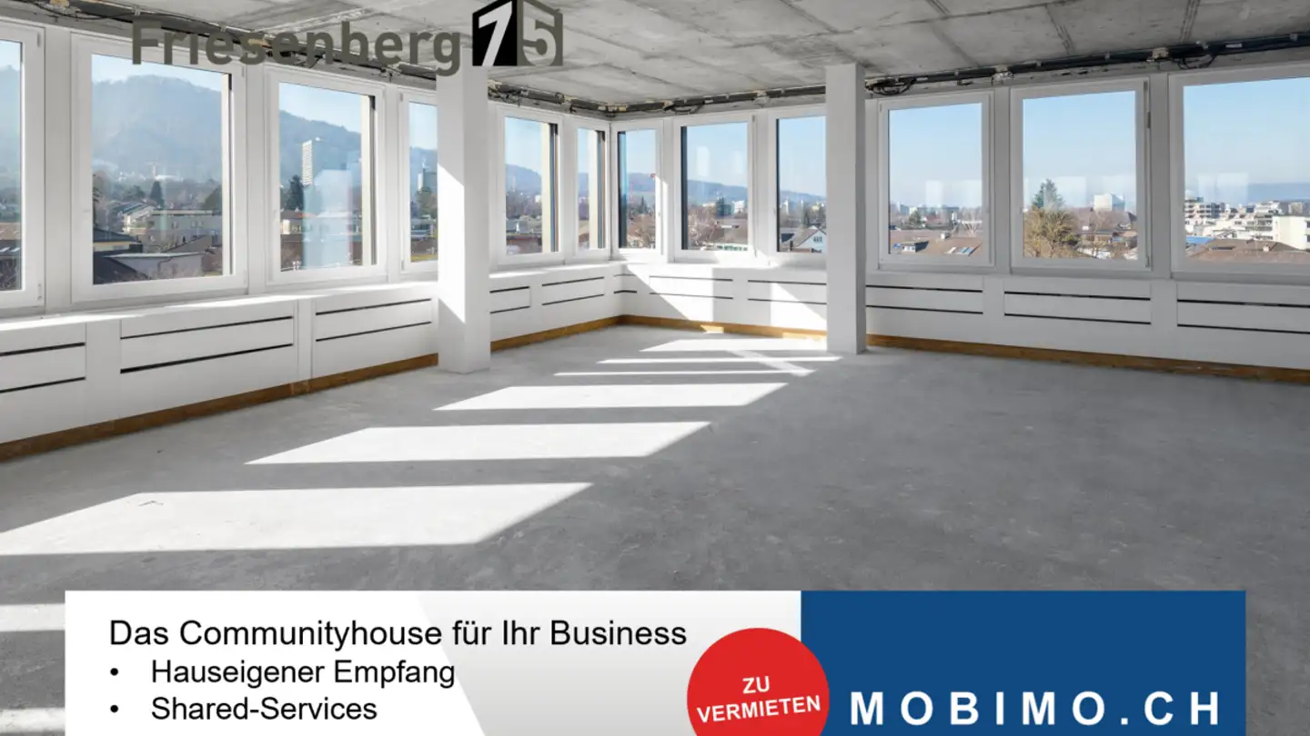 Office space for rent - Friesenbergstrasse 75, 8055 Zürich