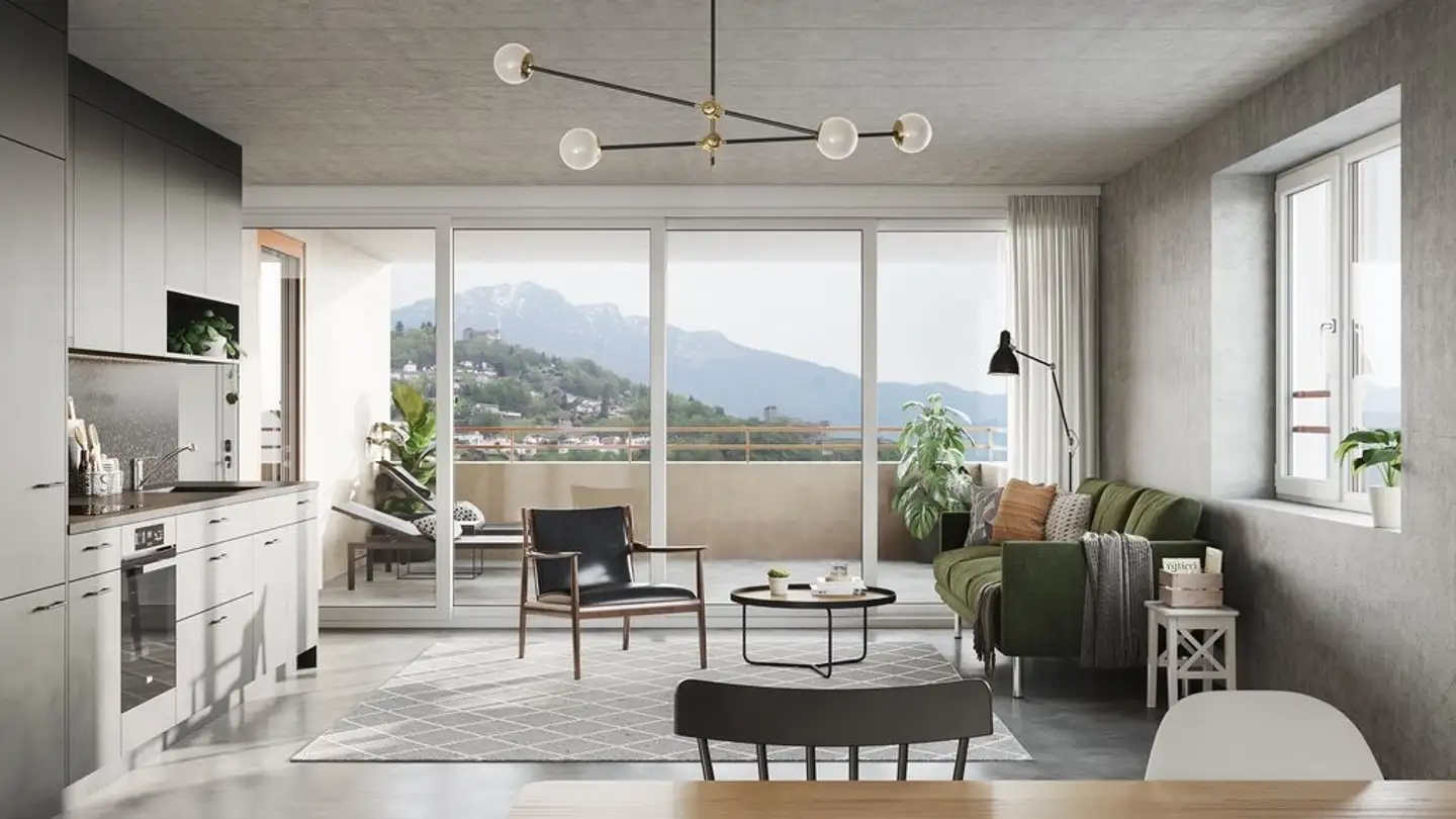 Apartment for rent - Viale Officina 17, 6500 Bellinzona