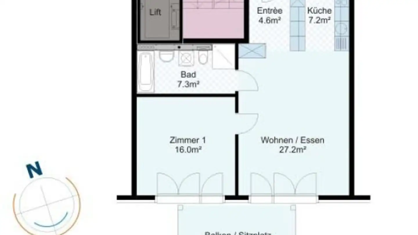 Apartment for rent - Schwarzackerstrasse 17, 8304 Wallisellen - Photo 4