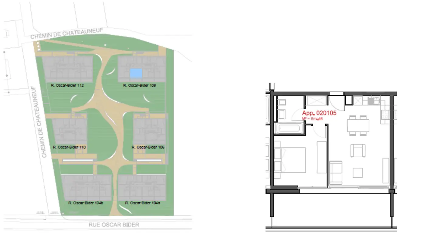 Appartamento in affitto - Rue Oscar-Bider 108, 1950 Sion - Foto 2