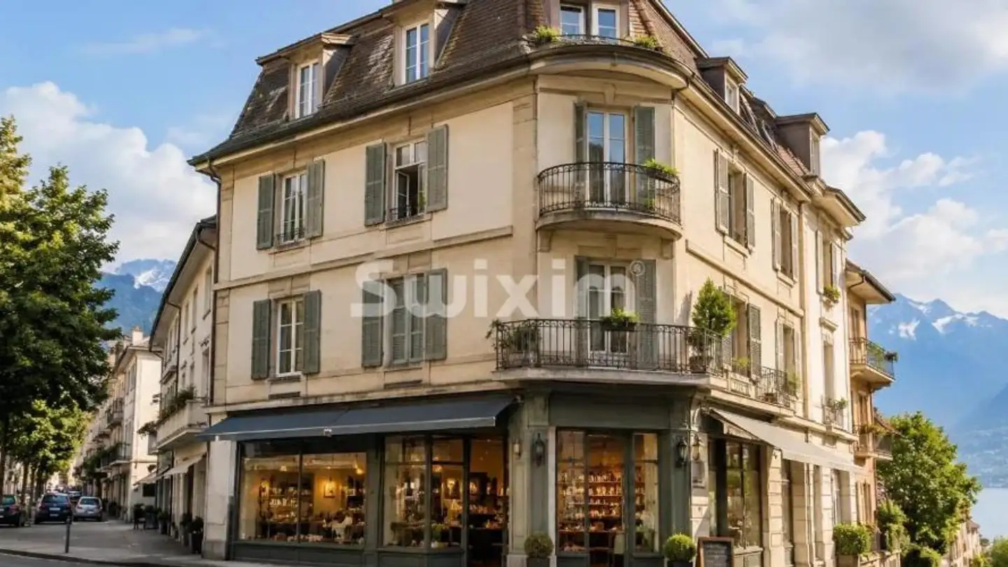 Mixed-use building for sale - 1816 Chailly-Montreux
