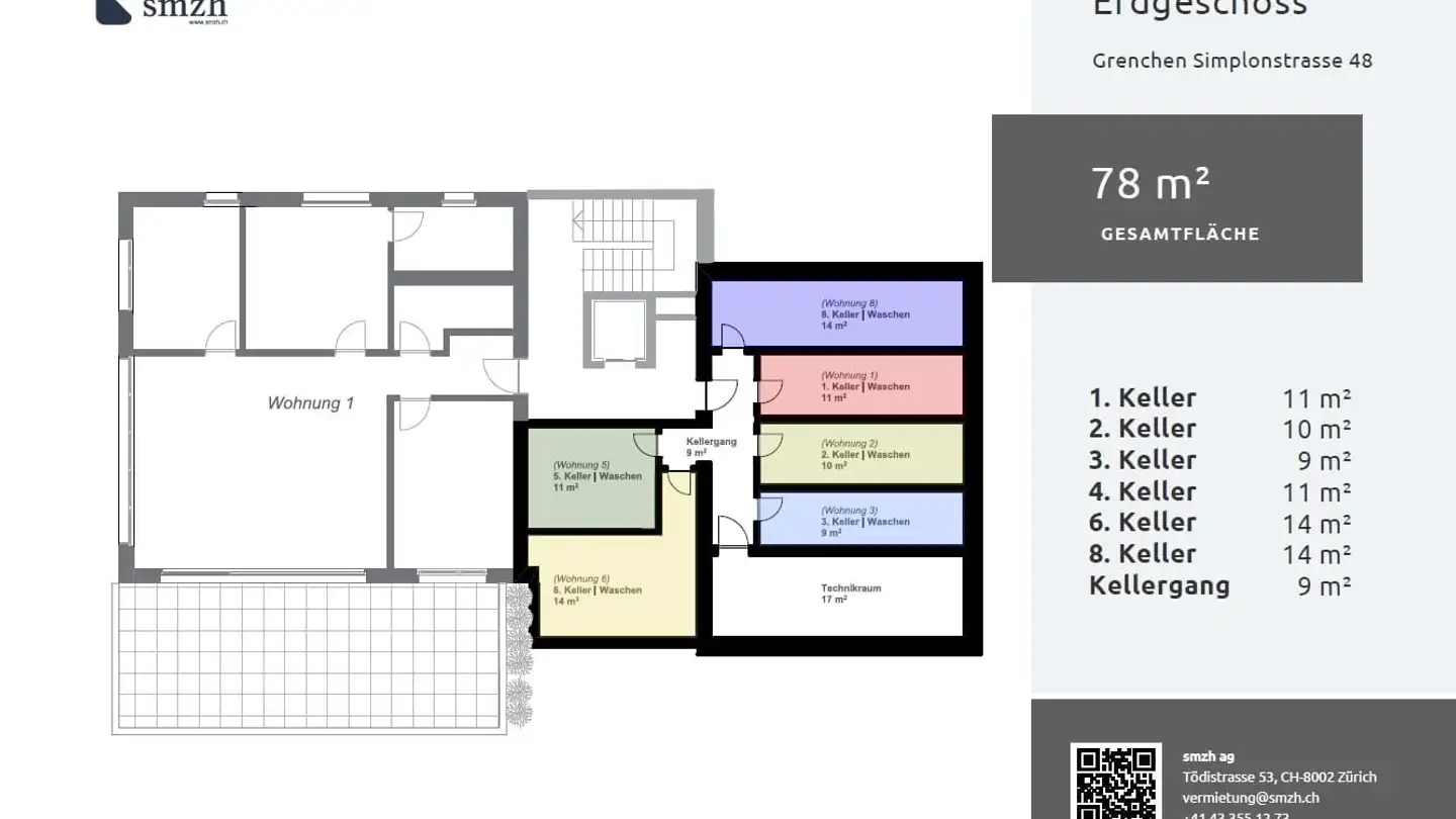 Appartement à louer - Simplonstrasse 48, 2540 Grenchen - Photo 3