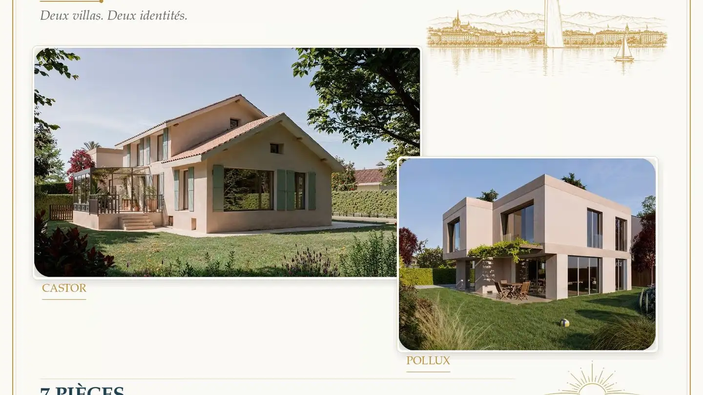 Semi-detached house for sale - Chemin De Bédex, 1226 Thônex